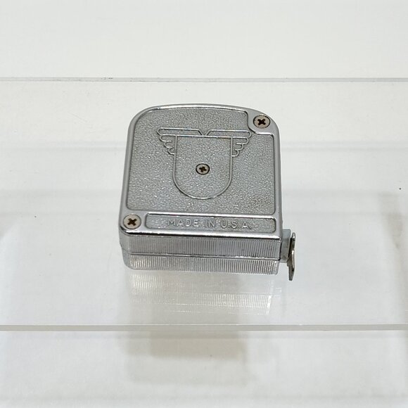 Lufkin Super Mezurall 12 ft White Clad Measuring Tape No. W9312 Made USA 1970s - Picture 2 of 9